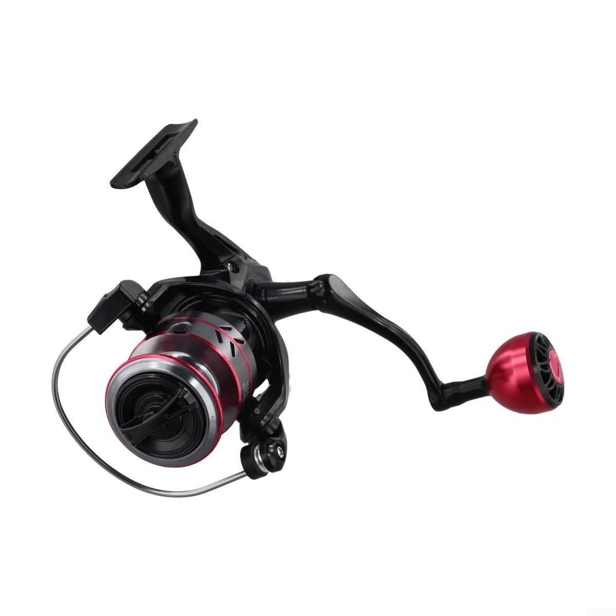 HB-2000 Reel Carp Fishing Reel Featuring Chrome Plated Line Cup And 5 21 Gear Ratio With CNC Interchangeable Handle - Black