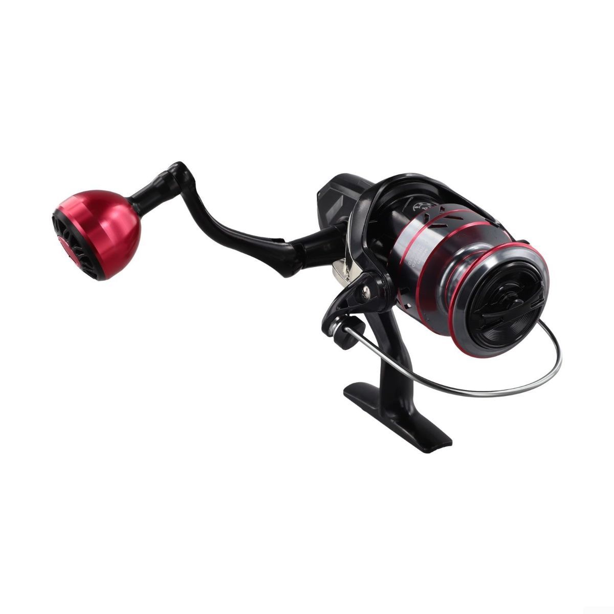 HB-5000 Reel Carp Fishing Reel Featuring Chrome Plated Line Cup And 5 21 Gear Ratio With CNC Interchangeable Handle - Black