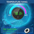 Fish Tank Thermometer Aquarium Thermometer Wireless Touch Stick Digital Aquarium Thermometer LED Display ±1°F for Monitoring The Fish Tank Aquarium Temperature Accessories - White - Size 1.77in