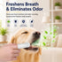 Pet Teeth Cleaning Finger Wipes for Dogs & Cats, Gentle Daily Oral Care Dental Wipes Helps Reduce Plaque Tartar & Freshens Breath, Dog Toothbrush Alternative for Puppies, Kittens & All Breeds,50 Count
