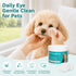 Eye Wipes for Dogs & Cats, Pet Eye Cleaner Wipes for Tear Stains Discharge, Hypoallergenic with Aloe Vera and Vitamin E, Gently Removes Eye Debris, Mucus, Crust, for Daily Use, 100 Count