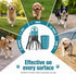 Portable 2 in 1 Dog Waste Pick Up Claws, Hand Held Pet Waste Picker, Six Claws Portable Dog Poop Scooper with 15PCS Bag Attachment and Leak-Proof Waste Storage Container, Pet Lovers - Orange - Size Pooper scooper