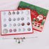 24-Day Christmas Advent Calendar DIY Bracelet Set, Festive Charm & Bead Kit for Aussie Xmas Gifting & Crafting