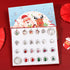 24-Day Christmas Advent Calendar DIY Bracelet Set, Festive Charm & Bead Kit for Aussie Xmas Gifting & Crafting