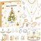 24-Day Christmas Advent Calendar DIY Bracelet Set, Festive Charm & Bead Kit for Aussie Xmas Gifting & Crafting