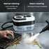 Handheld Steam Cleaner with 1500ML Tank Steamer for Kitchen & Bathroom 1.5L water tank Dual steam hoses 6-speed adjustable spray gun Independent spray gun