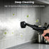 Handheld Steam Cleaner with 1500ML Tank Steamer for Kitchen & Bathroom 1.5L water tank Dual steam hoses 6-speed adjustable spray gun Independent spray gun