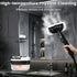 Handheld Steam Cleaner with 1500ML Tank Steamer for Kitchen & Bathroom 1.5L water tank Dual steam hoses 6-speed adjustable spray gun Independent spray gun