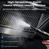 Handheld Steam Cleaner with 1500ML Tank Steamer for Kitchen & Bathroom 1.5L water tank Dual steam hoses 6-speed adjustable spray gun Independent spray gun