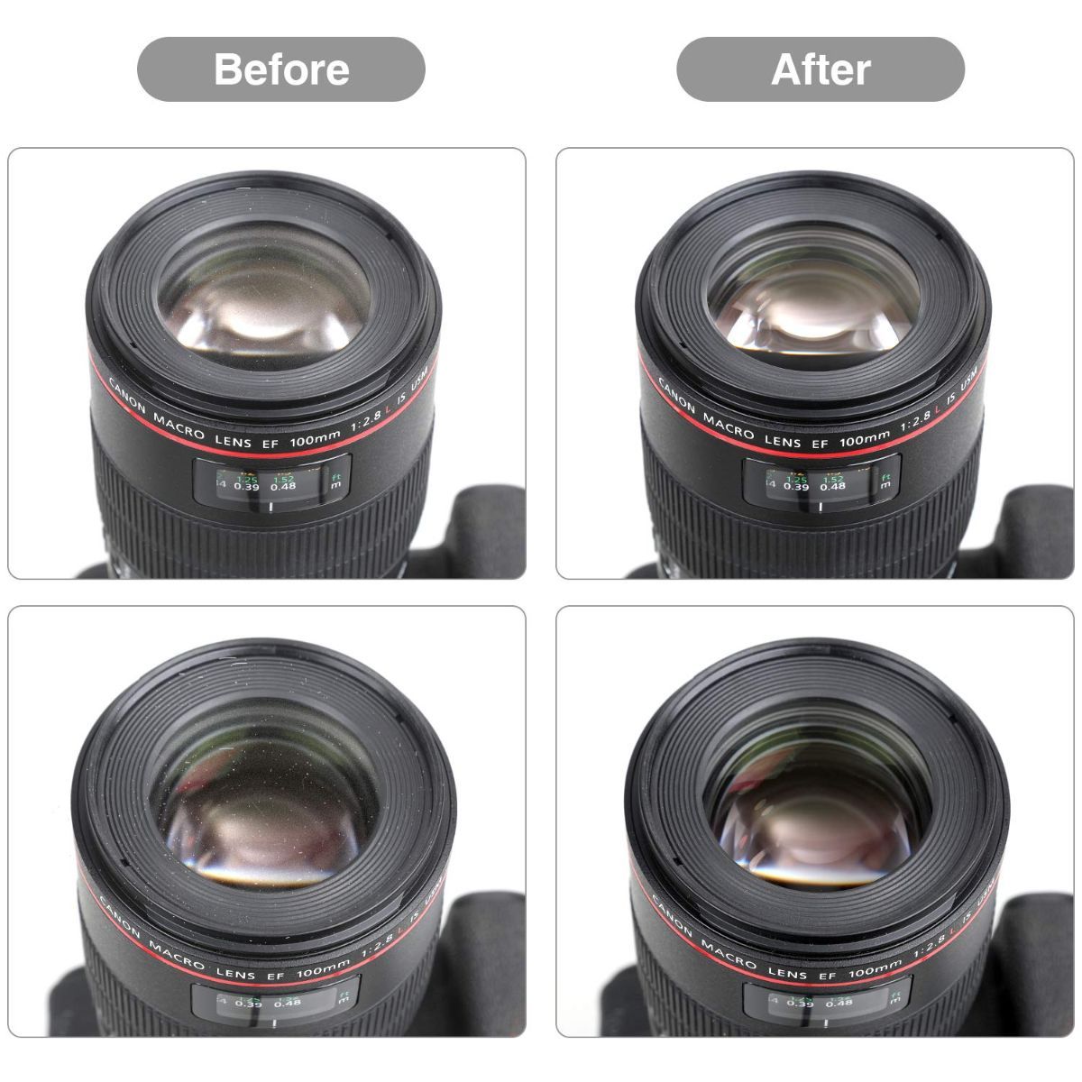 14-in-1 Camera Lens Cleaning Kit - Mirrorless & DSLR Sensor Cleaning Kit for Canon, Sony, Nikon Including Lens Blower, Detergent, Swabs, Cloth, Pen, Brush
