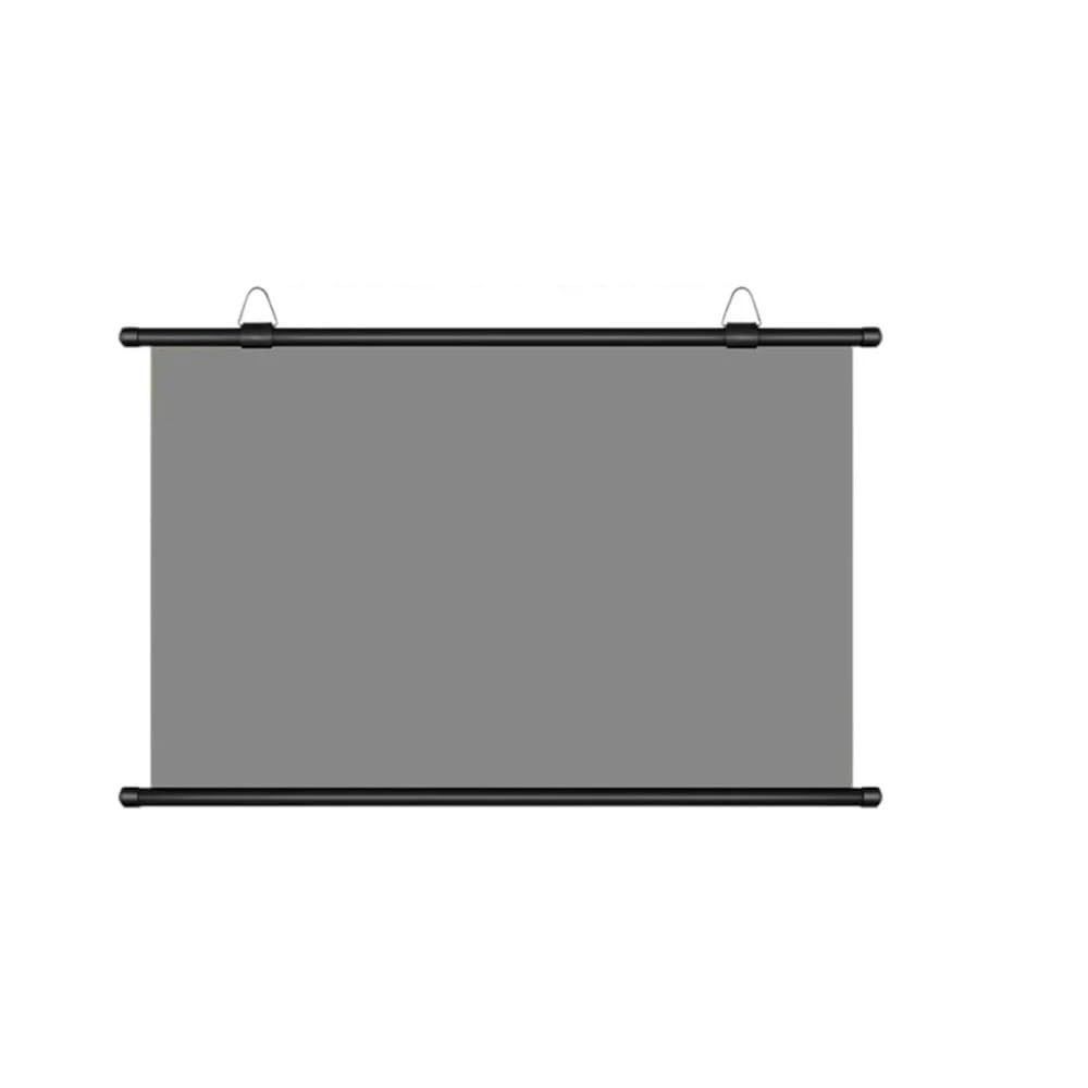 84 Inch 4K HD Foldable Splicing Projector Screen, Anti-Light Projection for Home Theater, Movie Nights, Gaming, Office, Classroom & Backyard Cinema, Gift - Dark Gray