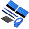 Vinyl Wrap Tool Kit Car Window Tint Installation Tools Wrapping Kit | Vinyl Wrap Squeegee Tool, 9mm Utility Knife, Film Cutter and Vinyl Tucking Tool Window Tint Kit for Car Wrapping