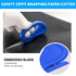 Vinyl Wrap Tool Kit Car Window Tint Installation Tools Wrapping Kit | Vinyl Wrap Squeegee Tool, 9mm Utility Knife, Film Cutter and Vinyl Tucking Tool Window Tint Kit for Car Wrapping