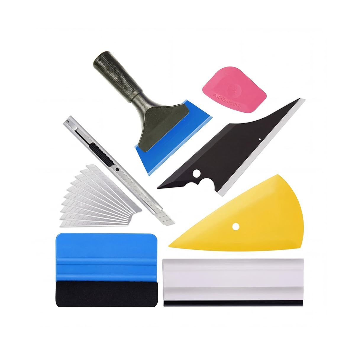 35PCS Car Window Tint Tool Kit Squeegee Knife Vinyl Wrap Installation Set