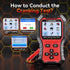 KW371 6V/12V/24V Battery Tester & 4/5Pin Relay Tester 2 in 1 battery tester automotive with cranking & charging load test, 4/5-pin relay tester, CCA 10-2000, No batteries required.