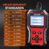 KW371 6V/12V/24V Battery Tester & 4/5Pin Relay Tester 2 in 1 battery tester automotive with cranking & charging load test, 4/5-pin relay tester, CCA 10-2000, No batteries required.
