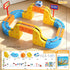 Magnetic Electric Train Set for Kids Ages 3-8, 168PCS Flexible Track Building Toy with Motorized Train, STEM Construction Gift for Boys and Girls