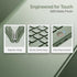 Portable Tri-Fold Bluetooth Keyboard 3-Channel Multi - White - Size 28.2*9.7cm