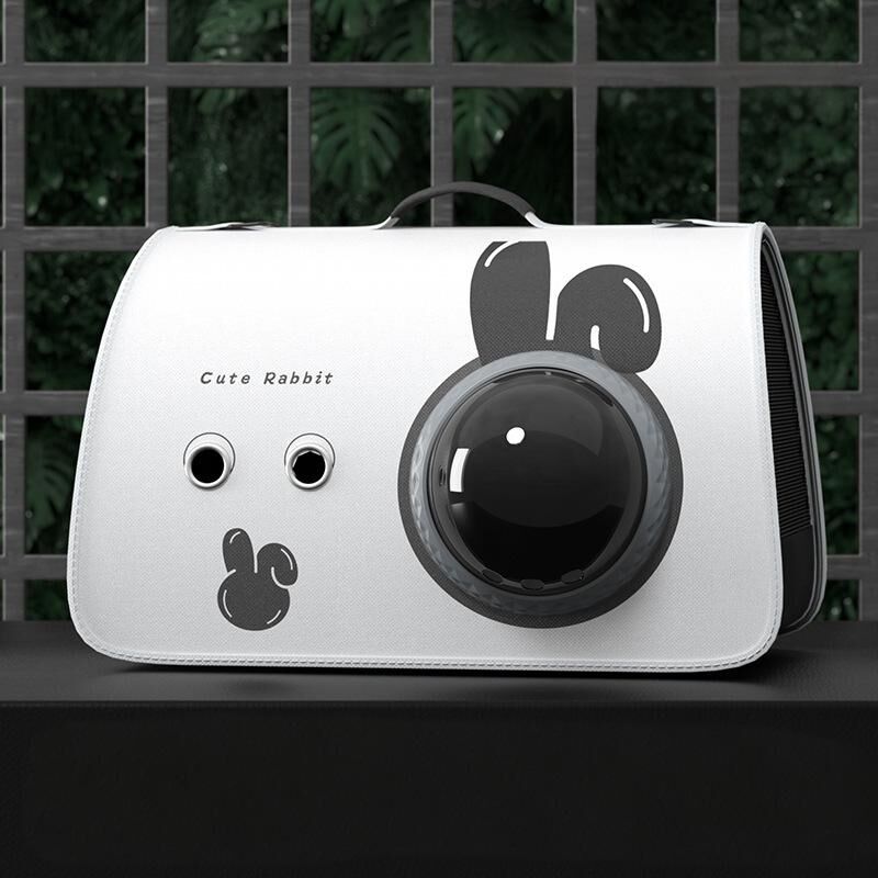 pet products Printed Space Capsule Cat Bag, Large Capacity Crossbody Dog Bag, Universal Pet Bag for All Seasons