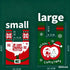 Christmas gift 4-Pack Christmas Knitted Gift Bags - Small & Big Festive Pouches for Apples, Candies, Christmas Eve Gifting & DecorationProduct（S）