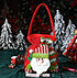Christmas gift Festive Aussie Christmas Gift Bags: Cute Reindeer, Santa & Snowman Pouches for Xmas Treats & Gifting（moose）
