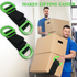 Adjustable Moving Straps with Handles – 2-Pack Heavy-Duty Furniture Lifting Belt for Boxes, Mattresses & Appliances (Up to 600 lbs)