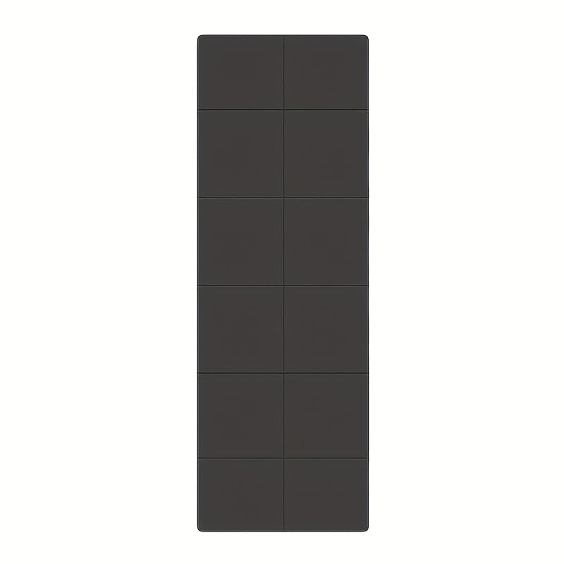 Portable Foldable Yoga Mat – Dual-Sided Non-Slip TPE Exercise Mat for Yoga, Pilates, Kids Nap & Travel (Black) | Other Colors Available in Store