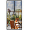Magnetic Screen Door 90cm x 210cm – Self-Adhesive Mesh Netting for Mosquito & Wasp Protection, Indoor Outdoor Use, (Black,M)