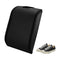 Car Shoe Storage Box – Portable Leather-Look Organizer for Passenger Seat or Trunk, Dustproof and Moisture-Resistant with Zipper and Handle (Black)