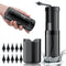 Electric Ear Cleaner with 5 Modes – Rechargeable Ear Irrigator with LCD Display, Foldable Nozzle, and Soft Silicone Tips for Safe Earwax Removal at Home or Travel (Black)