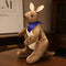 Kangaroo Stuffed Animal with Joey in Pouch & Australia Scarf - Soft Cuddly Plush Toy(45cm, Dark brown
)| Other Colors Available in Store