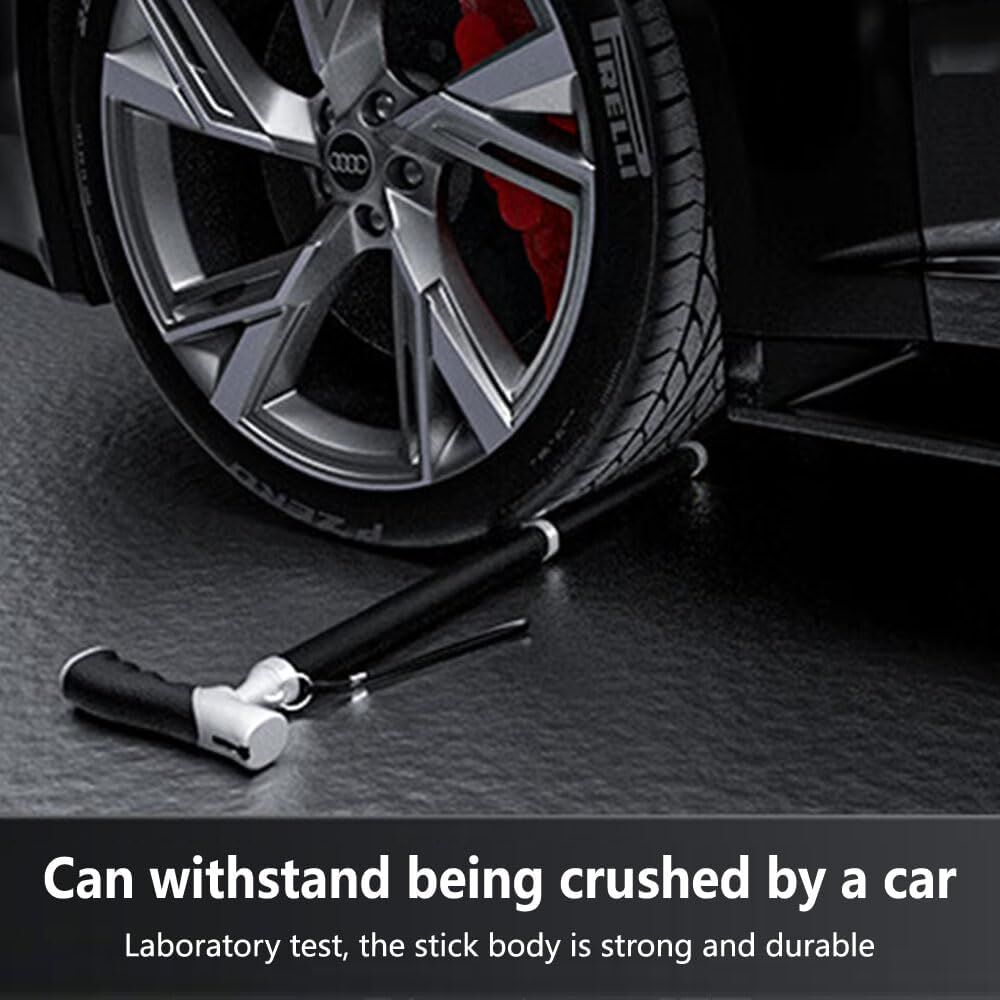 Lightweight Foldable Walking Cane: Adjustable Dual-Mode (T/Grip) Stick – 0.26kg, Portable for Daily/Hiking Use