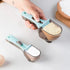Adjustable Dual-Function Measuring Scoop Set For Baking, Dry Ingredients & Liquid Prep (Blue)