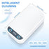 Nail Tool Cleaner with Blue Light, Portable USB Cleaning Box for Manicure Tools, Beauty Tool Cleaner for Salon, Tweezers, Jewelry & Phone
