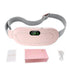 Portable Cordless Heating Massage Belt for Discomfort Relief, Ideal Gift for Her (Pink)