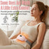 Portable Cordless Heating Massage Belt for Discomfort Relief, Ideal Gift for Her (Pink)