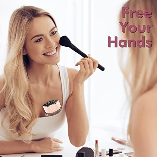 Hands-Free Wearable Electric Breast Pump for On-the-Go Mums with LED Display (Pink)
