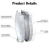 Indoor Cat Flap Door, 21cm/8.27in Opening
4 Locking Modes | Magnetic & Weatherproof | Thin Door & Wall | Easy Install |(white)