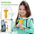 Student Digital Microscope for Kids – Portable 1000x Magnification Handheld Scope with 2 Inch HD Screen, LED Light & Photo Storage, Ideal for Science Class and Outdoor Exploration (Yellow)