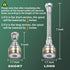 Multi‑Function Rotating Faucet Aerator with 360° Gooseneck – Universal Fit