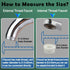 Multi‑Function Rotating Faucet Aerator with 360° Gooseneck – Universal Fit