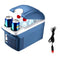8L Portable Car Mini Fridge, Cooler and Warmer for Vehicle, Home, Office, Camping, Road Trips, and Outdoor Picnics(Blue)