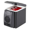 6L Car Refrigerator Cooler & Warmer, Portable Electric Cooler for Travel,12V Mini Fridge with Cup Holders, Quiet Thermoelectric Cooler for Car, Camping(dark gray)