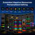 13.7"x4.02" Super Brighter USB 5V Bluetooth Scrolling LED Sign
Flexible Programmable Screen with APP Control,Custom Text Pattern Animation, Waterproof RGB Signs for Car,Home,Store,Bar(Multicolor)