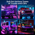 13.7"x4.02" Super Brighter USB 5V Bluetooth Scrolling LED Sign
Flexible Programmable Screen with APP Control,Custom Text Pattern Animation, Waterproof RGB Signs for Car,Home,Store,Bar(Multicolor)