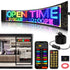 13.7"x4.02" Super Brighter USB 5V Bluetooth Scrolling LED Sign
Flexible Programmable Screen with APP Control,Custom Text Pattern Animation, Waterproof RGB Signs for Car,Home,Store,Bar(Multicolor)