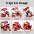 Universal Electric Wire Stripper & Cable Cutter with 10 Replacement Blades, Handheld Automatic Stripping Pliers Tool for Home Improvement & Electrical Cables(Silver)
