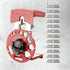 Handheld Manual Wire Stripping Machine – Compact & Portable. Includes 10 Replacement Blades for all your stripping needs(red)