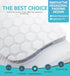 Honeycomb Knee Pads for Kids, Teens & Adults – Protective Compression Knee Guards for Basketball, Football, Cycling & Running(White,XS)