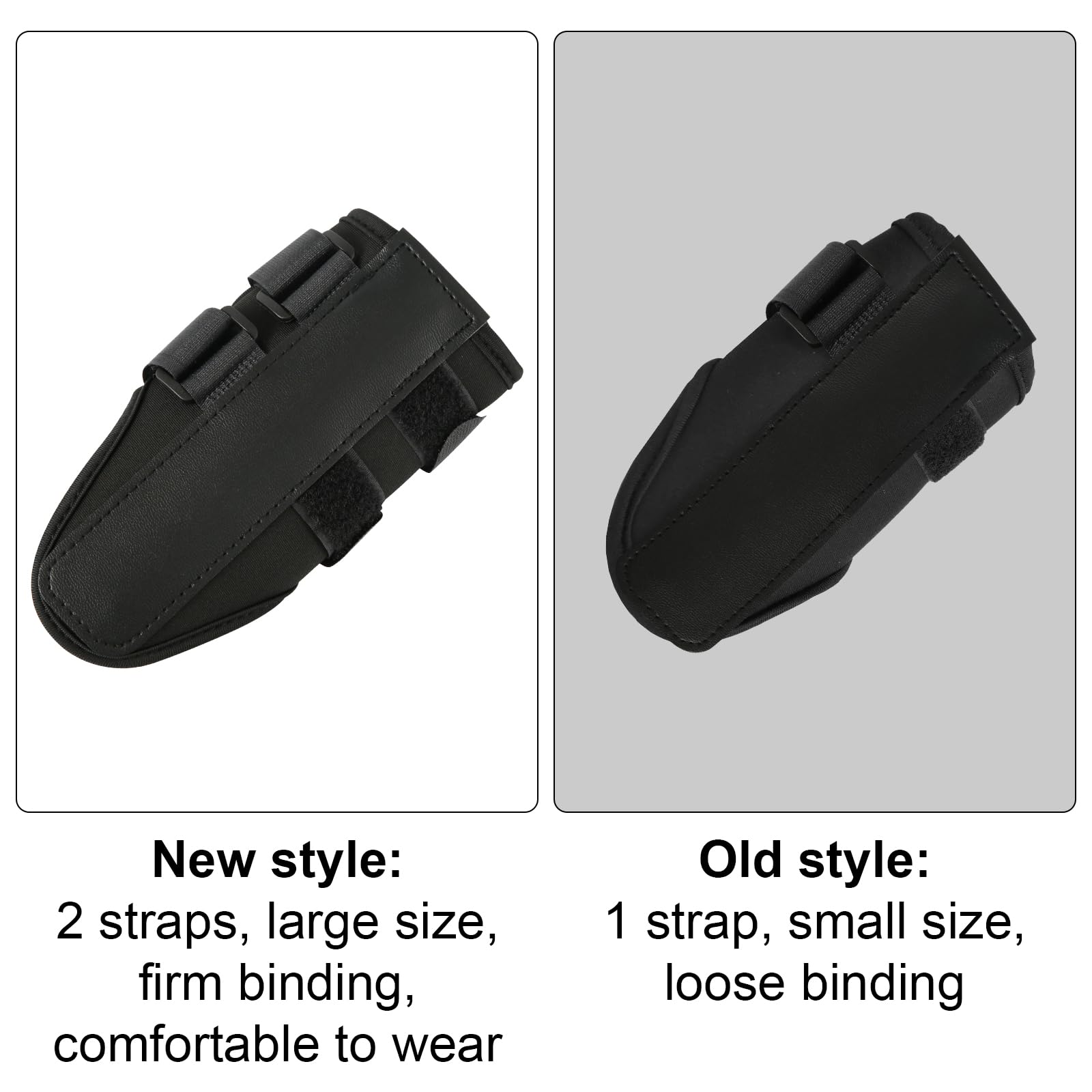 Golf Wrist Alignment Trainer for Home & Range Practice – 2-Pack Adjustable Swing Correction Brace for Beginners and Pros (Black)